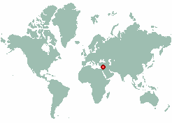 Tall Jirdawn in world map